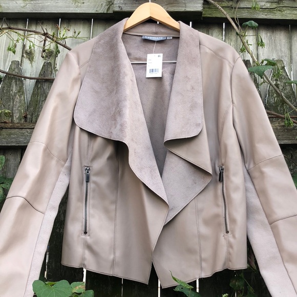 bagatelle Jackets & Blazers - NWT Bagatelle Faux Leather / Suede Jacket